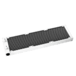 DeepCool CPU Water Cooler - MYSTIQUE 360 WH (max 21dB; max. 123,09 m3/h; 3x12cm, LED kijelző, fehér) - Image 4