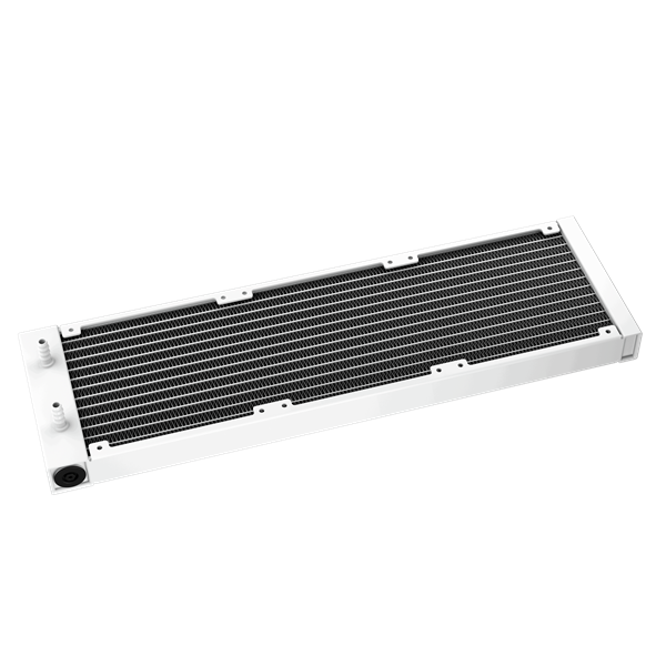 DeepCool CPU Water Cooler - MYSTIQUE 360 WH (max 21dB; max. 123,09 m3/h; 3x12cm, LED kijelző, fehér) - Image 4