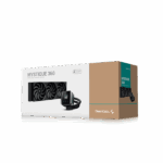 DeepCool CPU Water Cooler - MYSTIQUE 360 (max 21dB; max. 123,09 m3/h; 3x12cm, LED kijelző, fekete) - Image 6