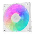 DeepCool Cooler 12cm - FD12 ARGB WH (27,6dB; max. 109,07 m3/h; 3pin csatlakozó; hydro bearing, ház hűtésre, PWM, fehér)