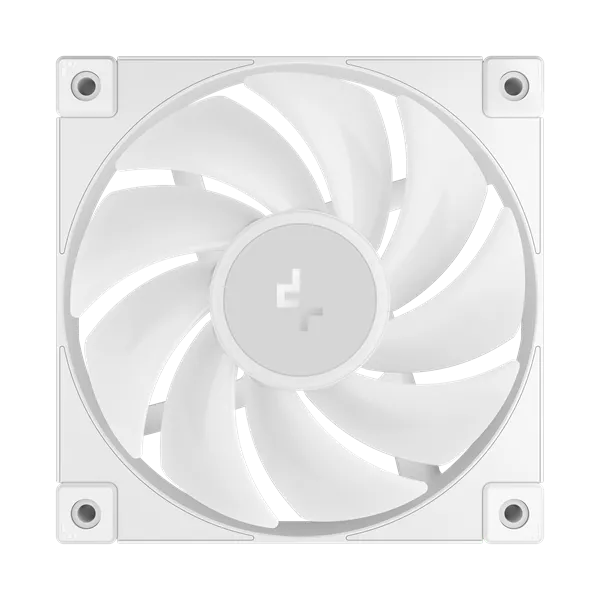 DeepCool Cooler 12cm - FD12 ARGB WH (27,6dB; max. 109,07 m3/h; 3pin csatlakozó; hydro bearing, ház hűtésre, PWM, fehér) - Image 3