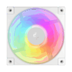 DeepCool Cooler 12cm - FD12 ARGB WH (27,6dB; max. 109,07 m3/h; 3pin csatlakozó; hydro bearing, ház hűtésre, PWM, fehér) - Image 4