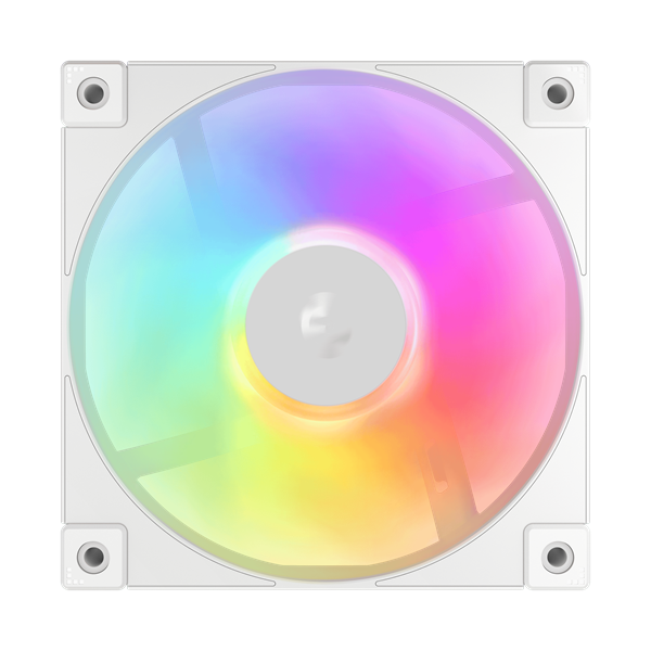 DeepCool Cooler 12cm - FD12 ARGB WH (27,6dB; max. 109,07 m3/h; 3pin csatlakozó; hydro bearing, ház hűtésre, PWM, fehér) - Image 4