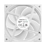 DeepCool Cooler 12cm - FD12 ARGB WH (27,6dB; max. 109,07 m3/h; 3pin csatlakozó; hydro bearing, ház hűtésre, PWM, fehér) - Image 5