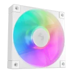 DeepCool Cooler 12cm - FD12 ARGB WH (27,6dB; max. 109,07 m3/h; 3pin csatlakozó; hydro bearing, ház hűtésre, PWM, fehér) - Image 6