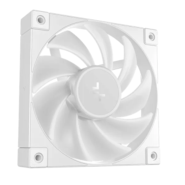 DeepCool Cooler 12cm - FD12 ARGB WH (27,6dB; max. 109,07 m3/h; 3pin csatlakozó; hydro bearing, ház hűtésre, PWM, fehér) - Image 7