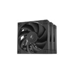 DeepCool Cooler 12cm - FD12 (3in1) (27,6dB; max. 109,07 m3/h; 3pin csatlakozó; hydro bearing, ház hűtésre, PWM)