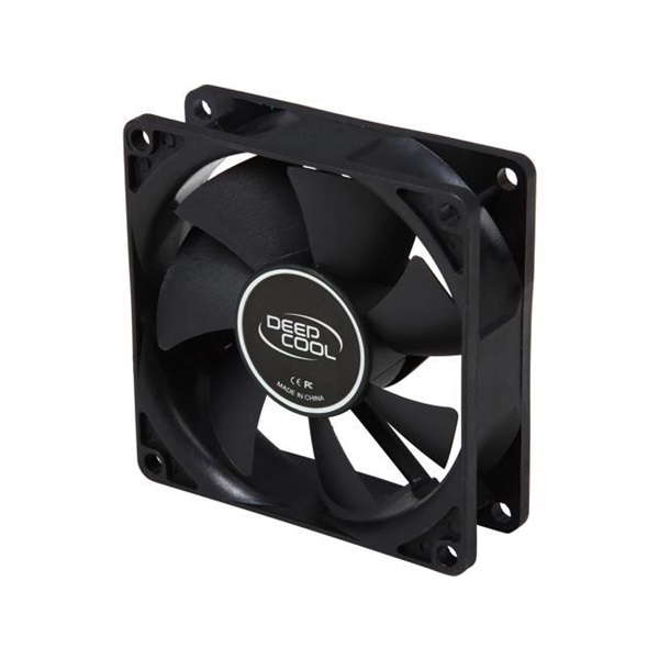 DeepCool Cooler 8cm - XFAN 80 (20.3dB; max. 37,03 m3/h; 2pin molex csati; 8cm, ház hűtésre) - Image 2