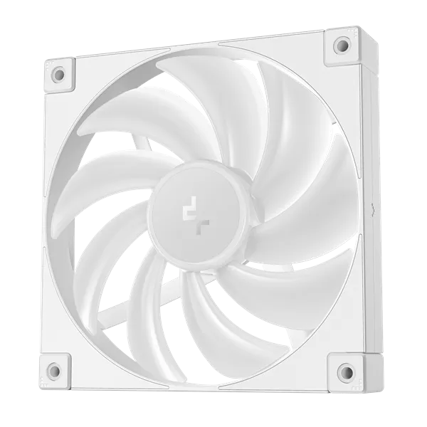 DeepCool Cooler 14cm - FD14 ARGB WH (3in1) (25,6dB; max. 144,09 m3/h; 3pin csatlakozó; hydro bearing, ház hűtésre, PWM) - Image 3