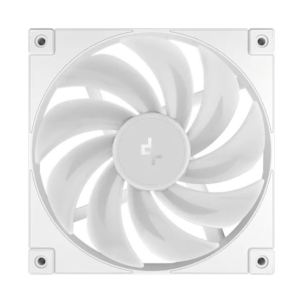 DeepCool Cooler 14cm - FD14 ARGB WH (3in1) (25,6dB; max. 144,09 m3/h; 3pin csatlakozó; hydro bearing, ház hűtésre, PWM) - Image 5