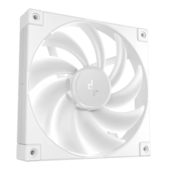 DeepCool Cooler 14cm - FD14 ARGB WH (3in1) (25,6dB; max. 144,09 m3/h; 3pin csatlakozó; hydro bearing, ház hűtésre, PWM) - Image 8