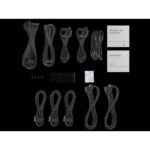 DeepCool Tápegység 650W - Gamerstorm PN650-M (80 Plus Gold, ATX3.1, PCI-E 5.1, Aktív PFC, Full moduláris, 12cm) - Image 8