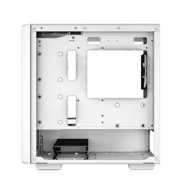 DeepCool Számítógépház - CC360 ARGB WH (fehér, ablakos, 3x12cm ventilátor, Mini-ITX / Micro-ATX, 1xUSB3.0, 1xUSB2.0) - Image 7