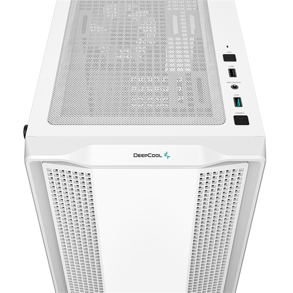 DeepCool Számítógépház - CC360 ARGB WH (fehér, ablakos, 3x12cm ventilátor, Mini-ITX / Micro-ATX, 1xUSB3.0, 1xUSB2.0) - Image 8