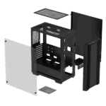 DeepCool Számítógépház - CC560 Limited (fekete, ablakos, venti nélkül, Mini-ITX / Micro-ATX / ATX, 1xUSB3.0, 1xUSB2.0) - Image 12