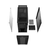 DeepCool Számítógépház - CC560 V2 Limited (fekete, ablakos, venti nélkül,  ATX, 1xUSB3.0, 1xUSB2.0) - Image 13