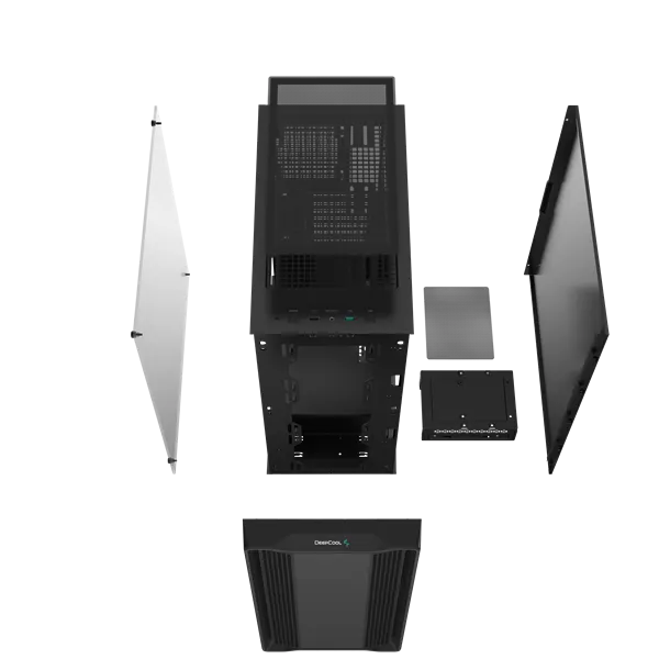 DeepCool Számítógépház - CC560 V2 Limited (fekete, ablakos, venti nélkül,  ATX, 1xUSB3.0, 1xUSB2.0) - Image 13