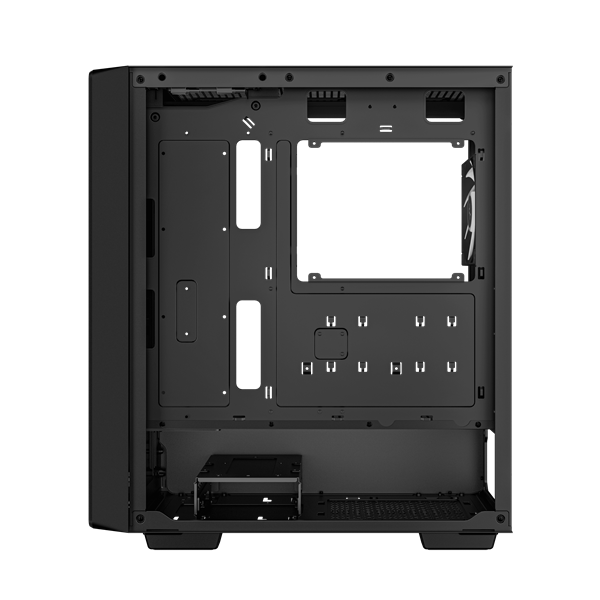 DeepCool Számítógépház - CC560 A-RGB V2 (fekete, ablakos, 4x12cm venti, Mini-ITX / Micro-ATX / ATX, 1xUSB3.0, 1xUSB2.0) - Image 7
