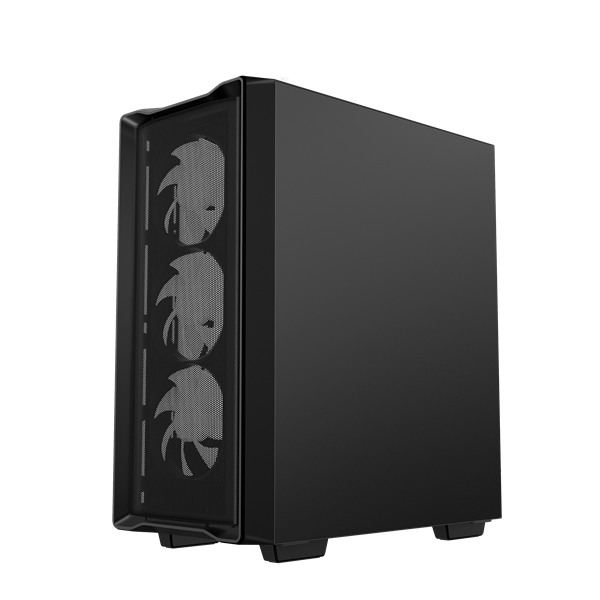 DeepCool Számítógépház - CC560 MESH V2 (ablakos, 4x12cm A-RGB ventilátor, ATX, 2xUSB3.0, fekete) - Image 8