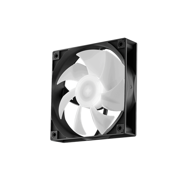 DeepCool Számítógépház - CC560 MESH V2 (ablakos, 4x12cm A-RGB ventilátor, ATX, 2xUSB3.0, fekete) - Image 10