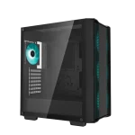 DeepCool Számítógépház - CC560 V2 (fekete, ablakos, 4x12cm LED venti, Mini-ITX / Micro-ATX / ATX, 1xUSB3.0, 1xUSB2.0) - Image 2