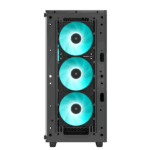 DeepCool Számítógépház - CC560 V2 (fekete, ablakos, 4x12cm LED venti, Mini-ITX / Micro-ATX / ATX, 1xUSB3.0, 1xUSB2.0) - Image 4