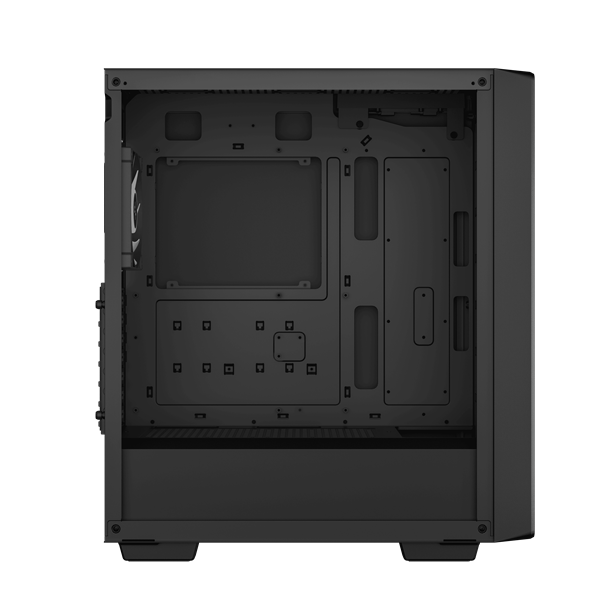DeepCool Számítógépház - CC560 V2 (fekete, ablakos, 4x12cm LED venti, Mini-ITX / Micro-ATX / ATX, 1xUSB3.0, 1xUSB2.0) - Image 5