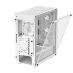 DeepCool Számítógépház - CC560 WHITE V2 (fehér, ablakos, 4x12cm LED venti, ATX, 1xUSB3.0, 1xUSB2.0, fehér) - Image 7