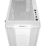 DeepCool Számítógépház - CC560 WHITE V2 (fehér, ablakos, 4x12cm LED venti, ATX, 1xUSB3.0, 1xUSB2.0, fehér) - Image 8
