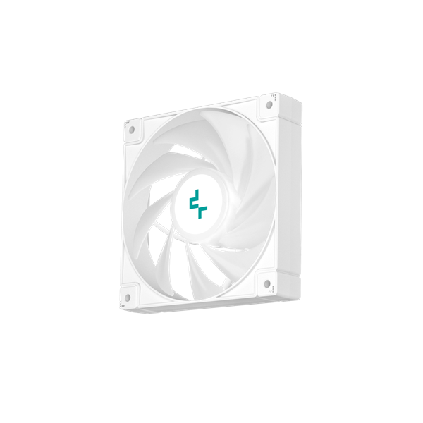 DeepCool Számítógépház - CC560 WHITE V2 (fehér, ablakos, 4x12cm LED venti, ATX, 1xUSB3.0, 1xUSB2.0, fehér) - Image 11