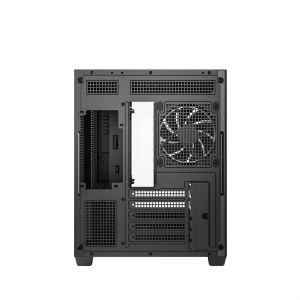 DeepCool Számítógépház - CG330 3F (fekete, ablakos, 3x12cm A-RGB, BTF, mATX, 2xUSB3.0, 1xUSB2.0) - Image 9