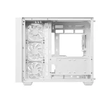 DeepCool Számítógépház - CG530U 4F WH (fehér, ablakos, 4x12cm A-RGB, BTF, ATX, 2xUSB3.0, 1xUSB2.0) - Image 4