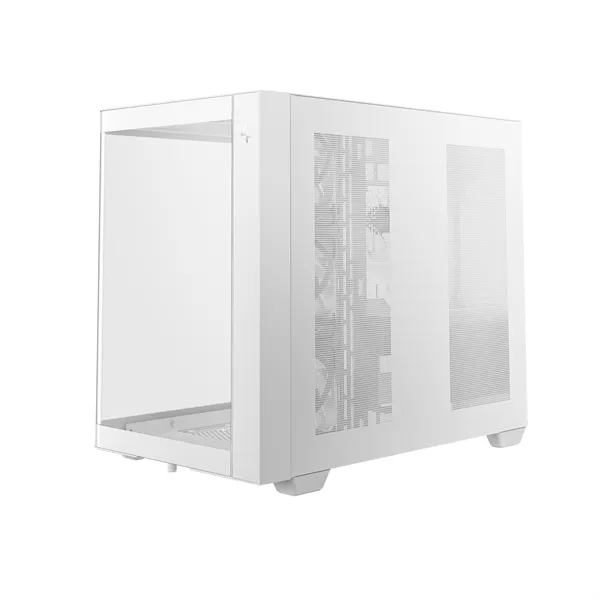 DeepCool Számítógépház - CG530U 4F WH (fehér, ablakos, 4x12cm A-RGB, BTF, ATX, 2xUSB3.0, 1xUSB2.0) - Image 6