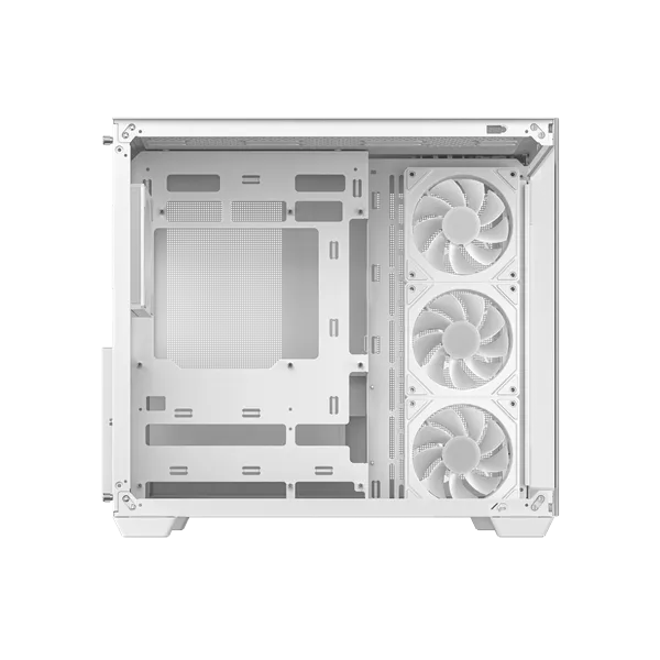 DeepCool Számítógépház - CG530 4F WH (fehér, ablakos, 4x12cm A-RGB, BTF, ATX, 2xUSB3.0, 1xUSB2.0) - Image 6