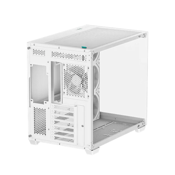 DeepCool Számítógépház - CG530 4F WH (fehér, ablakos, 4x12cm A-RGB, BTF, ATX, 2xUSB3.0, 1xUSB2.0) - Image 8