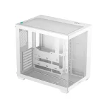 DeepCool Számítógépház - CG530 WH (fehér, ablakos, venti nélkül, BTF, ATX, 2xUSB3.0, 1xUSB2.0) - Image 2