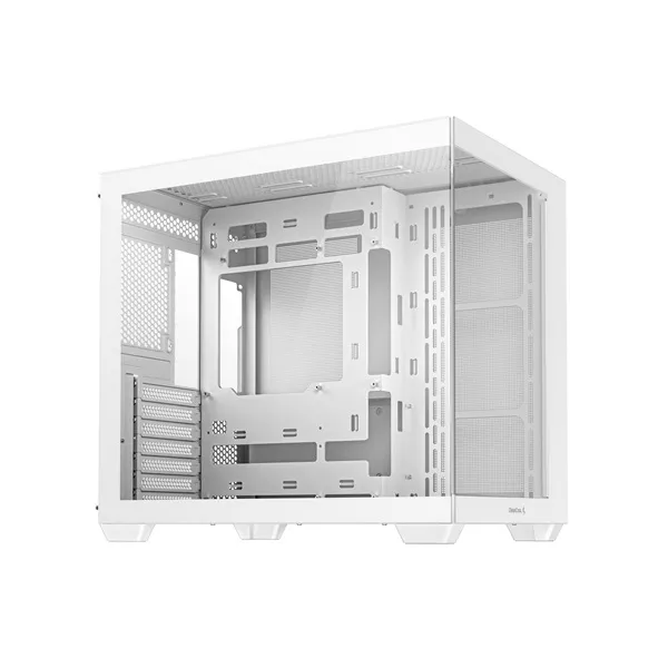 DeepCool Számítógépház - CG530 WH (fehér, ablakos, venti nélkül, BTF, ATX, 2xUSB3.0, 1xUSB2.0) - Image 4
