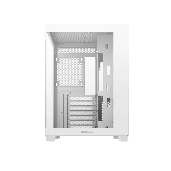 DeepCool Számítógépház - CG530 WH (fehér, ablakos, venti nélkül, BTF, ATX, 2xUSB3.0, 1xUSB2.0) - Image 5
