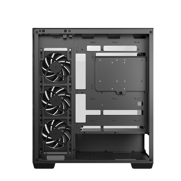 DeepCool Számítógépház - CG580 4F V2 (fekete, ablakos, 4x12cm A-RGB, BTF, ATX, 2xUSB3.0, 1xUSB2.0) - Image 5