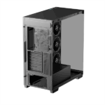 DeepCool Számítógépház - CG580 4F V2 (fekete, ablakos, 4x12cm A-RGB, BTF, ATX, 2xUSB3.0, 1xUSB2.0) - Image 6