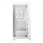 DeepCool Számítógépház - CG580 4F WH V2 (fehér, ablakos, 4x12cm A-RGB, BTF, ATX, 2xUSB3.0, 1xUSB2.0) - Image 3