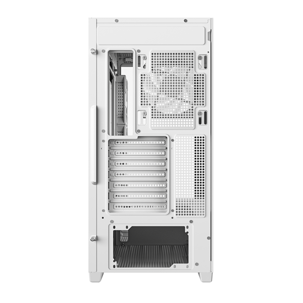 DeepCool Számítógépház - CG580 4F WH (fehér, ablakos, 4x12cm A-RGB, BTF, ATX, 2xUSB3.0, 1xUSB2.0) - Image 11