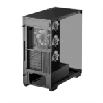 DeepCool Számítógépház - CG580 4F (fekete, ablakos, 4x12cm A-RGB, BTF, ATX, 2xUSB3.0, 1xUSB2.0) - Image 8