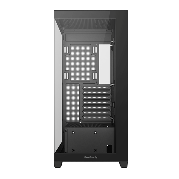DeepCool Számítógépház - CG580 (fekete, ablakos, venti nélkül, BTF, ATX, 2xUSB3.0, 1xUSB2.0) - Image 3