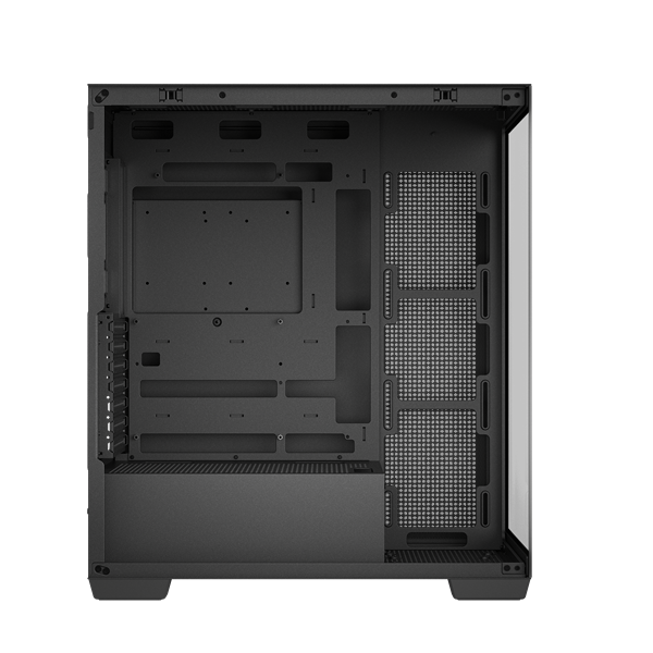 DeepCool Számítógépház - CG580 (fekete, ablakos, venti nélkül, BTF, ATX, 2xUSB3.0, 1xUSB2.0) - Image 4