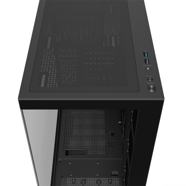 DeepCool Számítógépház - CG580 (fekete, ablakos, venti nélkül, BTF, ATX, 2xUSB3.0, 1xUSB2.0) - Image 7