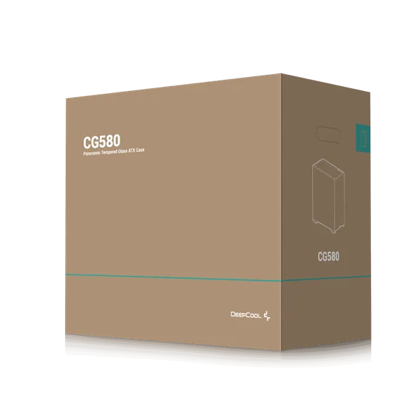 DeepCool Számítógépház - CG580 (fekete, ablakos, venti nélkül, BTF, ATX, 2xUSB3.0, 1xUSB2.0) - Image 11