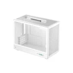 DeepCool Számítógépház - CH160 PLUS WH (mATX, 2xUSB3.0, Type-C, fehér)
