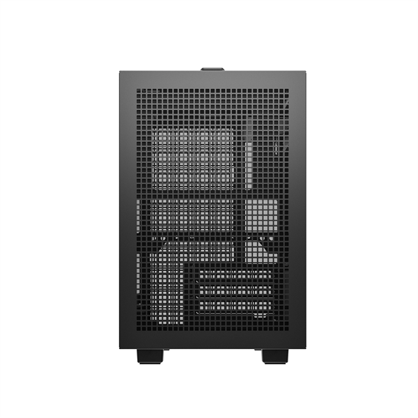 DeepCool Számítógépház - CH160 PLUS (fekete, mATX, 2xUSB3.0, Type-C, fekete) - Image 4