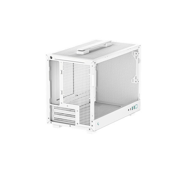 DeepCool Számítógépház - CH160 WH (fekete, Mini-ITX, 2xUSB3.0, Type-C, fehér) - Image 7